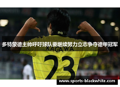 多特蒙德主帅呼吁球队要继续努力立志争夺德甲冠军
